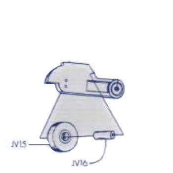 Stainless Steel Wheel Hub - JV16 - Poolshop.com.au Stainless Steel Wheel Hub - JV16 - Poolshop.com.au